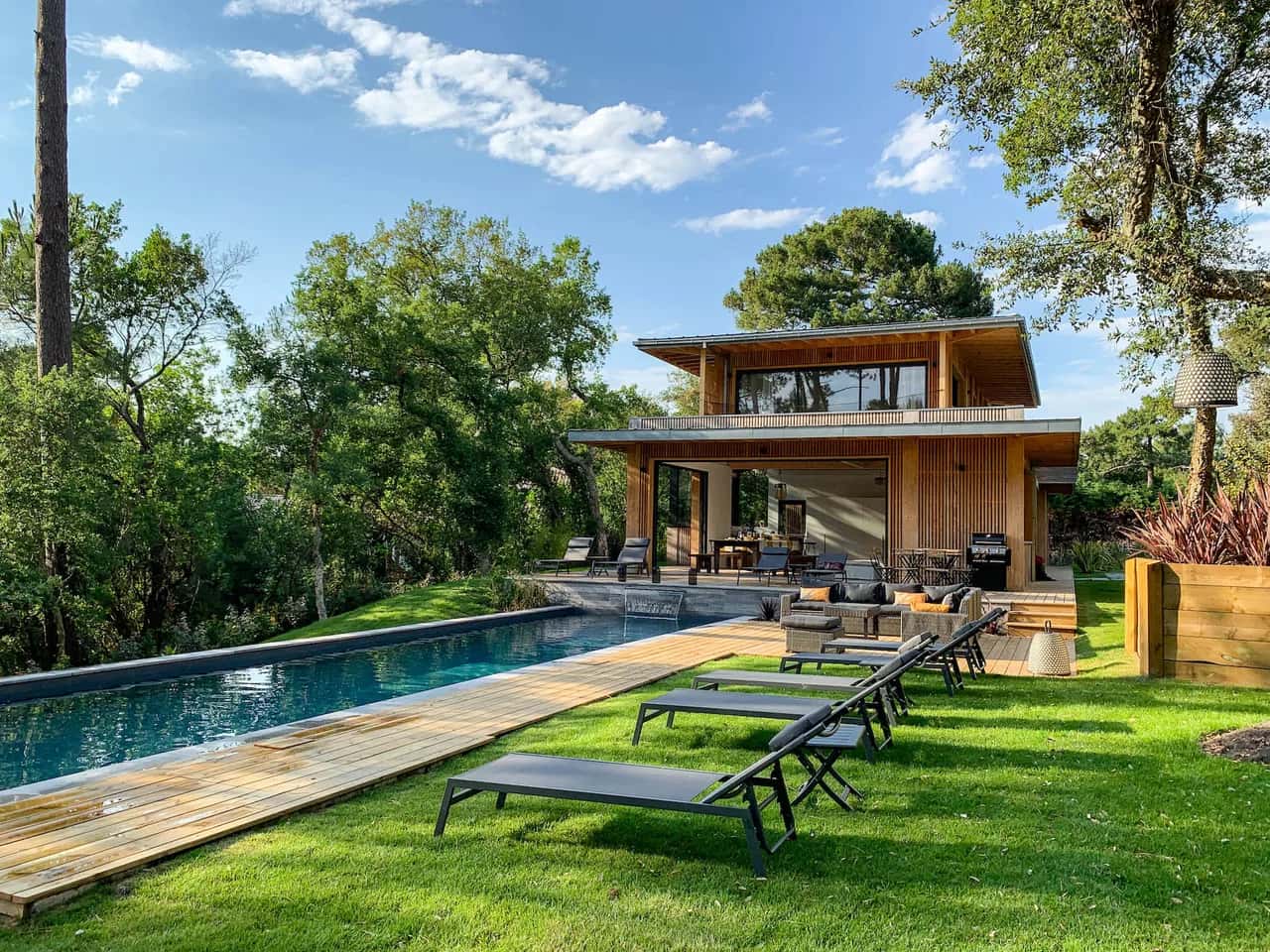 Eco-Luxe Five-Bedroom Villa with Heated Pool