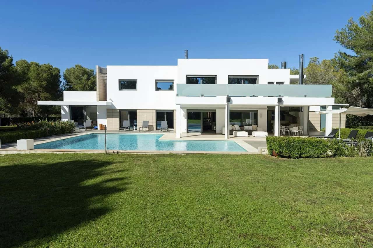 Contemporary-designed Villa Near Es Cana Beach