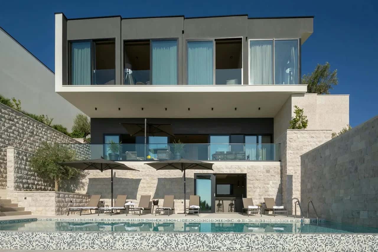 Secluded Modern Villa Near Dubrovnik Coast
