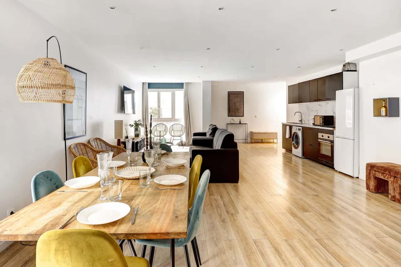 Haus mit 4 Schlafzimmern bei Buttes Chaumont - 12 Gäste