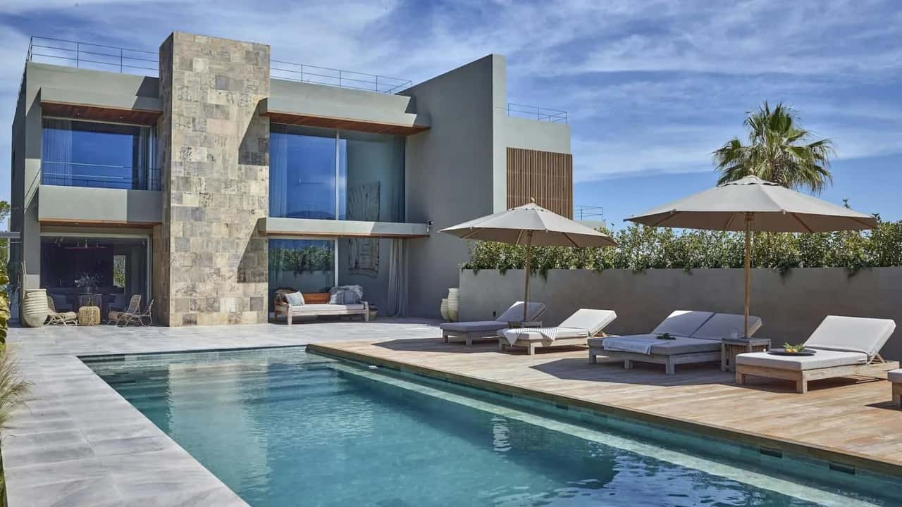 Modern Mediterranean-style Ibiza Villa