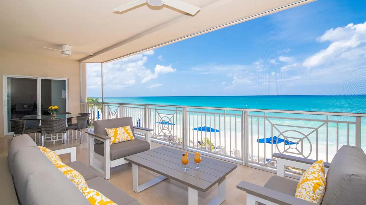 Laguna del Mar #15 | Oceanfront 3BR Condo | Seven Mile Beach