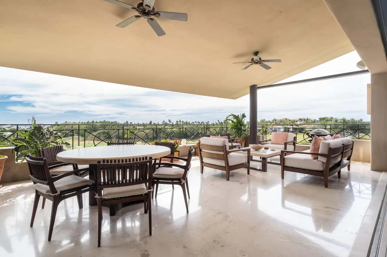 Golf Course View Penthouse in Punta Mita