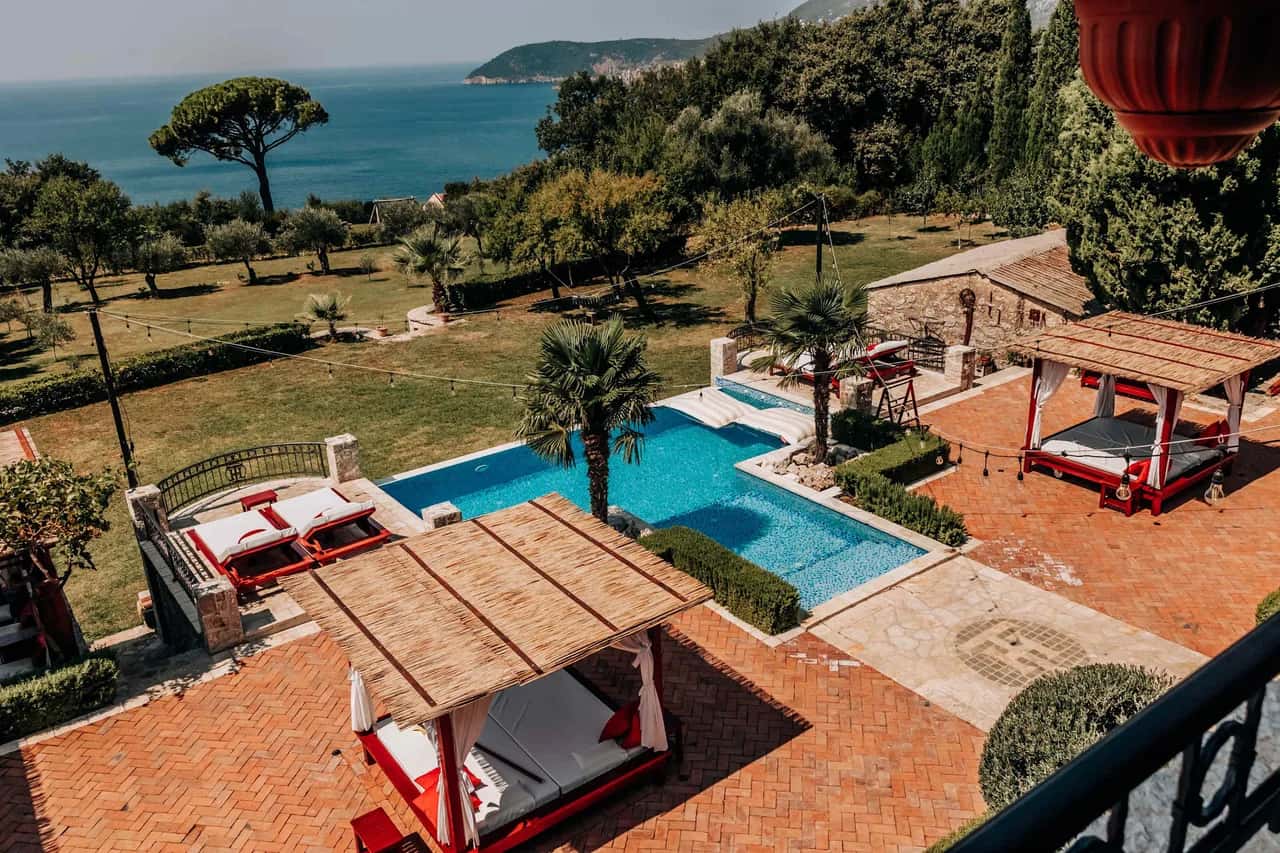 Private Montenegro Villa in Strandnähe