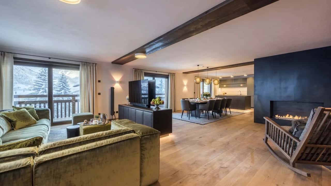 Helles Berg-Apartment mit entspannender Sauna