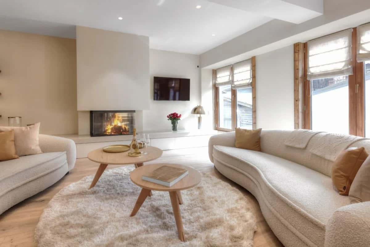 Contemporary Retreat In Megève Village Center