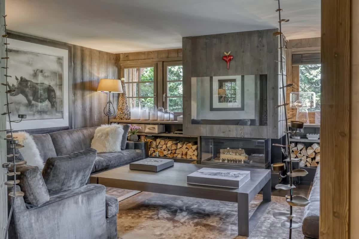Évasion Montagnarde Luxueuse Avec Cinéma Privé