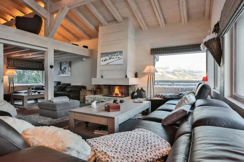Luxus-Chalet mit 180° Mont-Blanc-Blick
