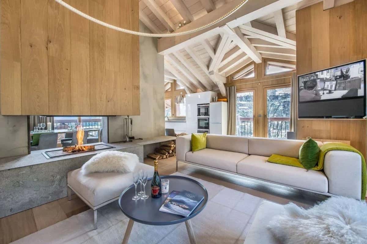 Modern Courchevel Escape With Indoor Spa