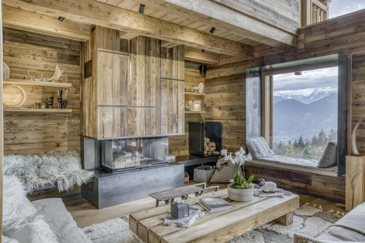Chalet Montagnard Scénique Avec Équipements de Bien-Être
