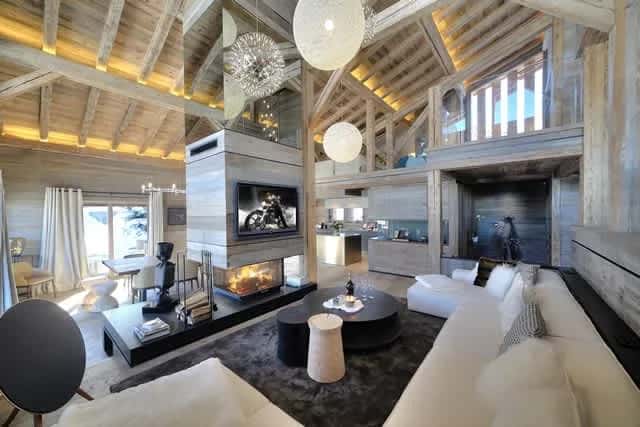 Chalet Sofisticado con Vista al Mont Blanc