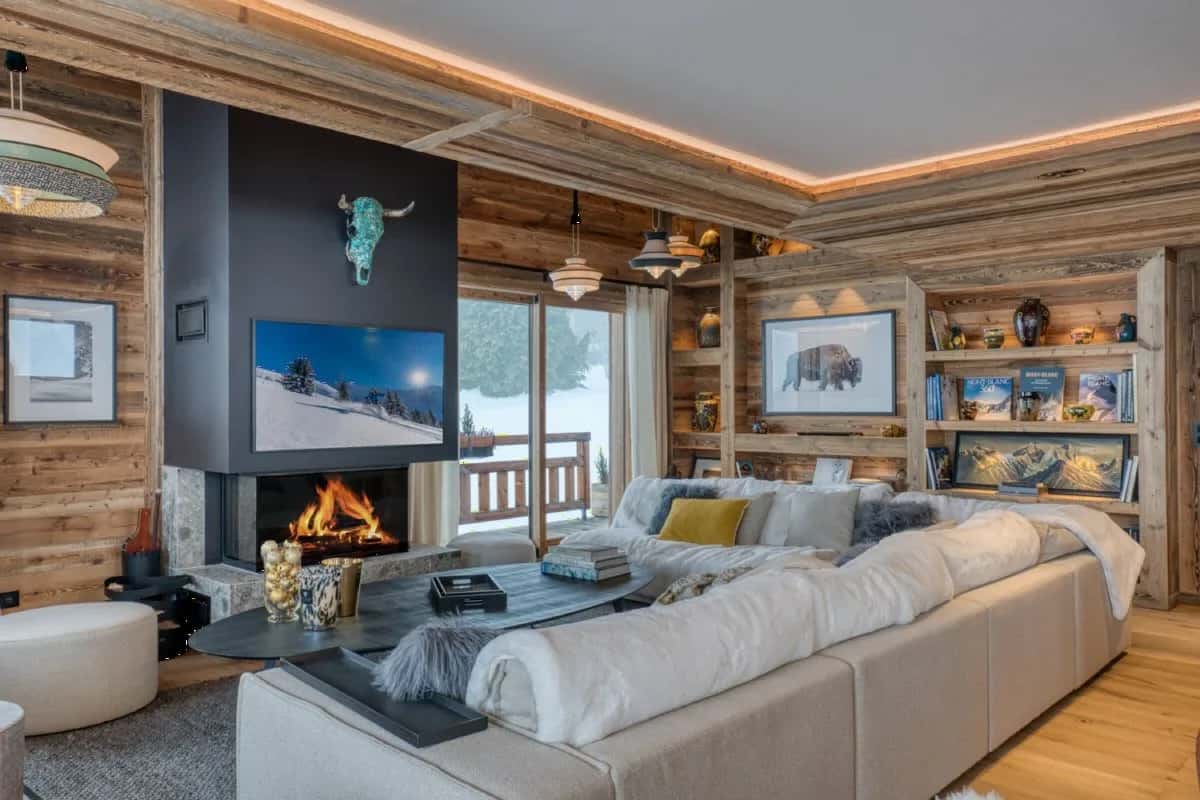 Ruhiges Chalet Nahe den Pisten und dem Dorf