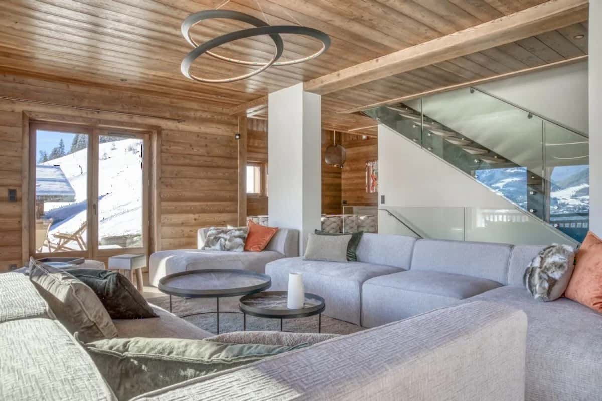 Designer-Chalet mit Mont Blanc Blick