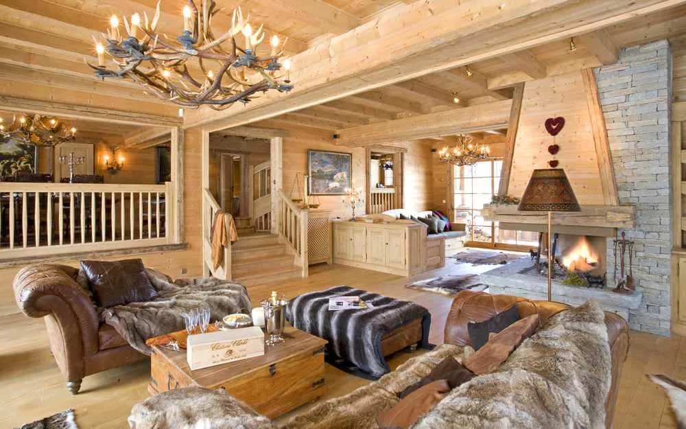 Gemütliches Alpenchalet in der Nähe der Pisten
