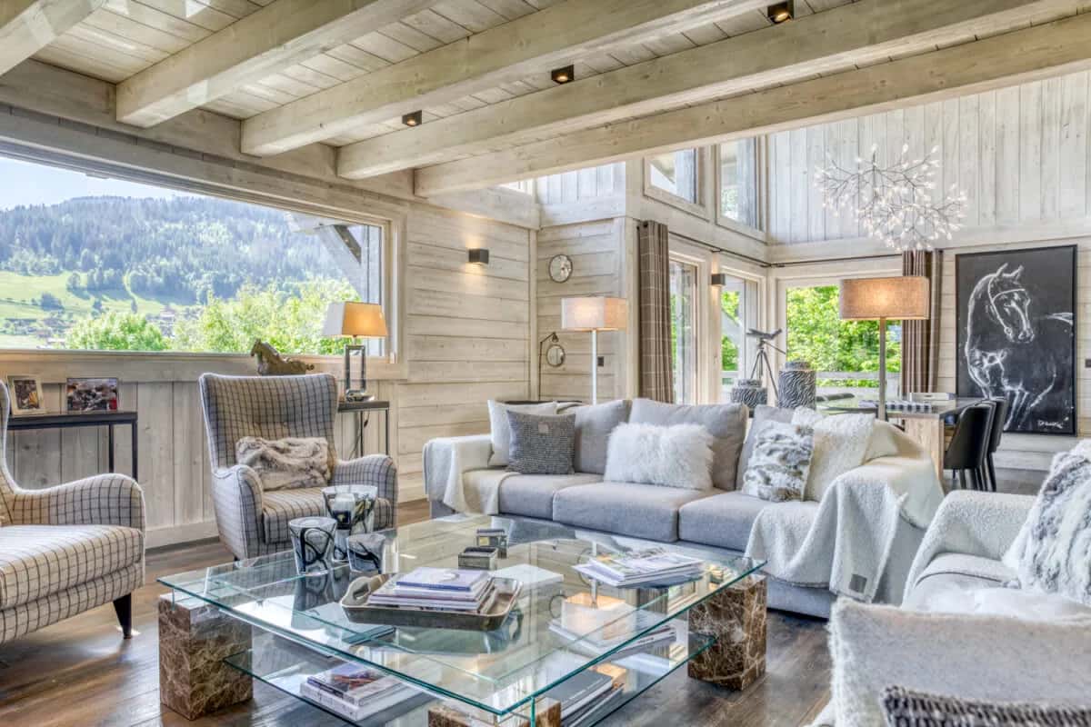 Chalet de Luxe Avec Mont Blanc