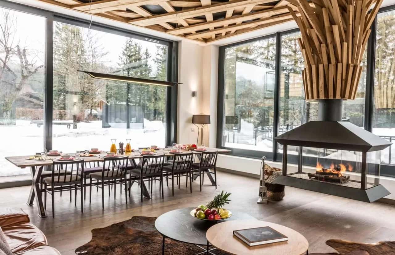 Luxuriöses Alpen-Chalet mit Kino
