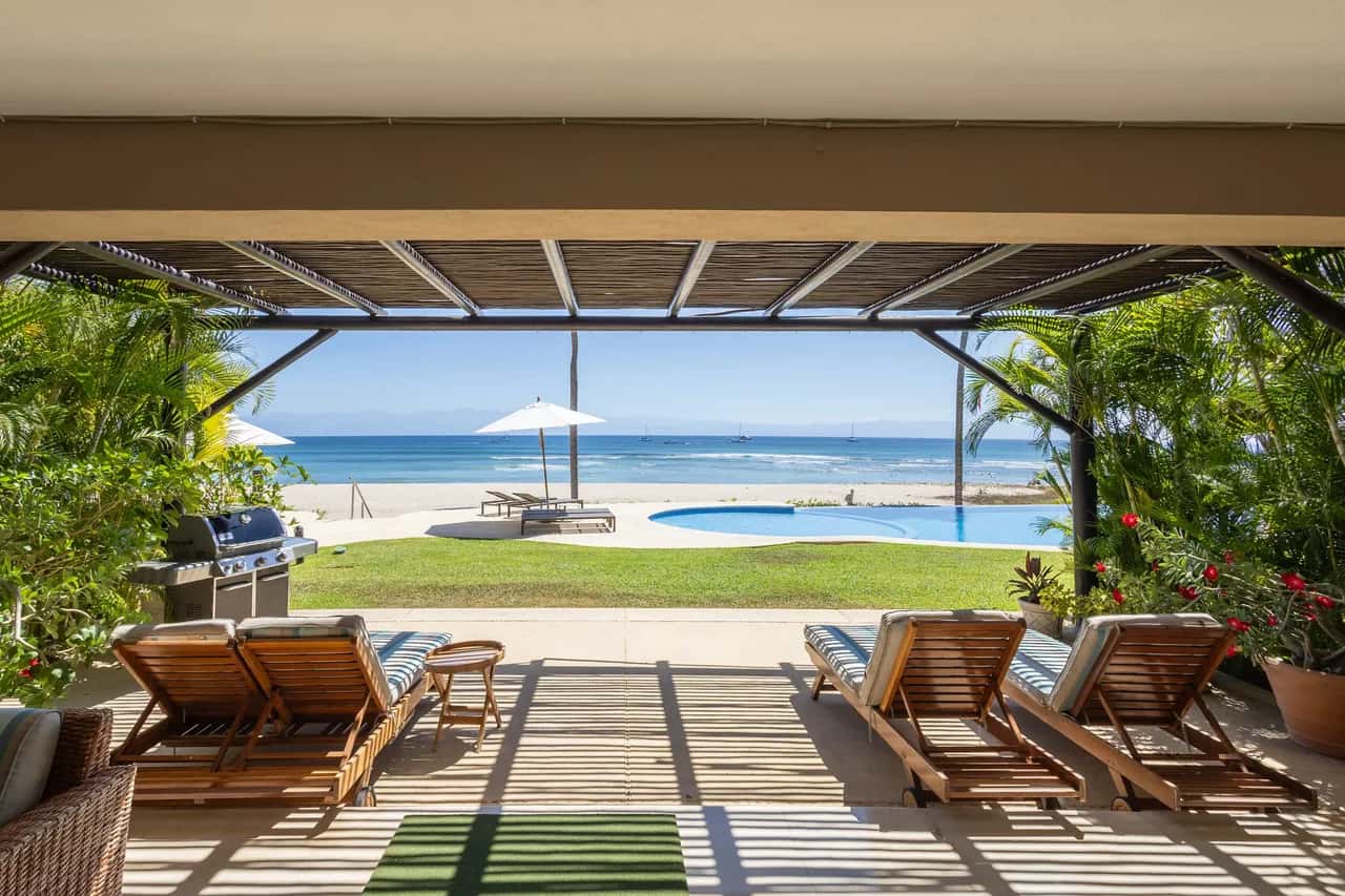 Oceanfront Three Bedroom Villa in Punta Mita