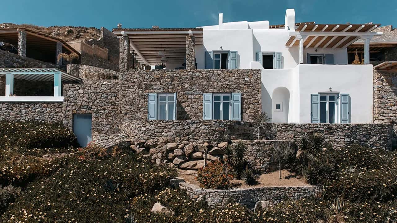 Mykonos Villa With Pool and Views