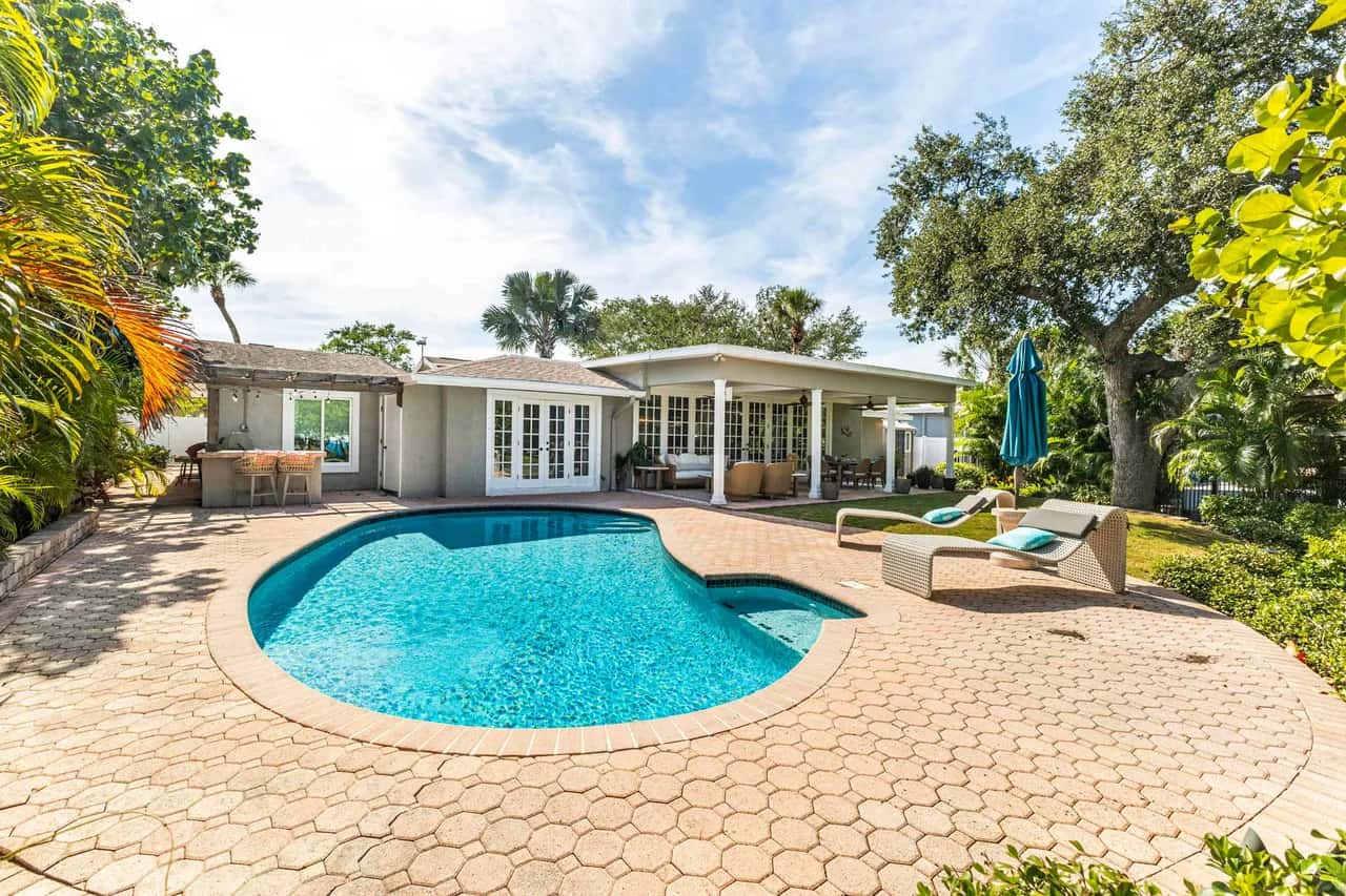 Waterfront Home with Pool in Siesta Key