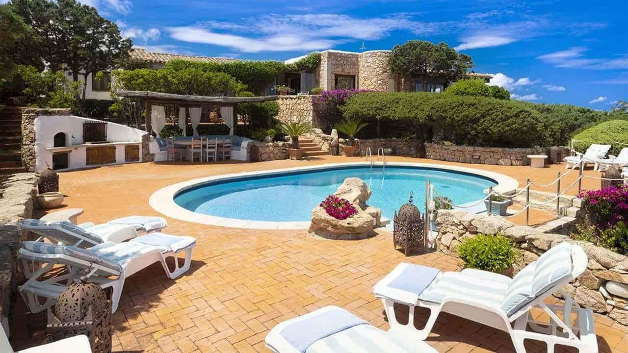 Refined Seaside Escape With Mediterranean Garden