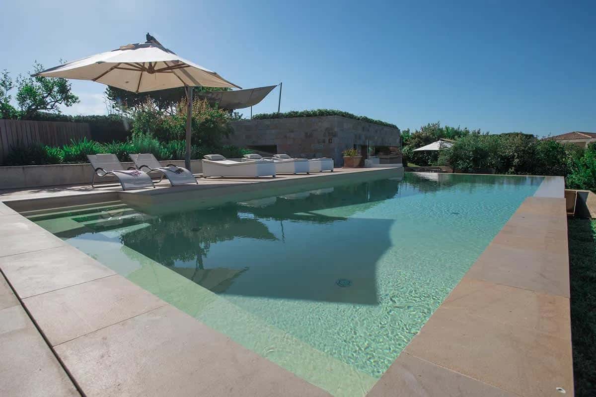 Modern Sea View Villa with Pool near Lu Impostu