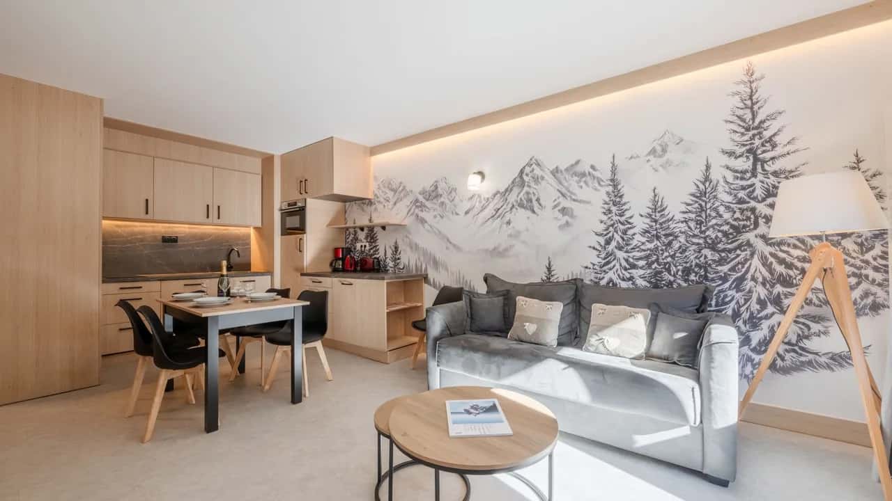 Modernes Alpenapartment Nahe dem Dorfzentrum