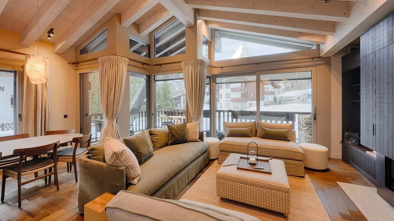 Elegant Zermatt Residence With Stunning Views