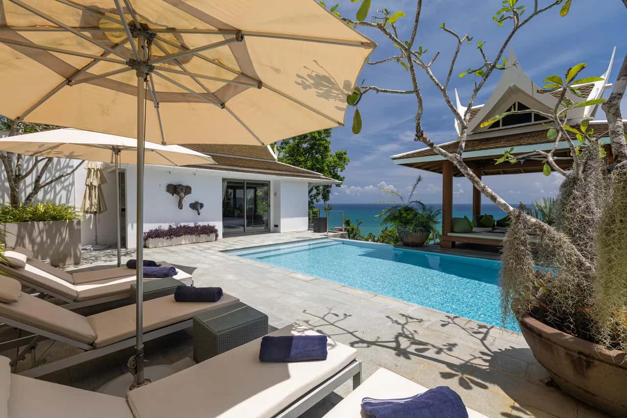 Villa de luxe 6 chambres à Surin Beach avec vue sur la mer