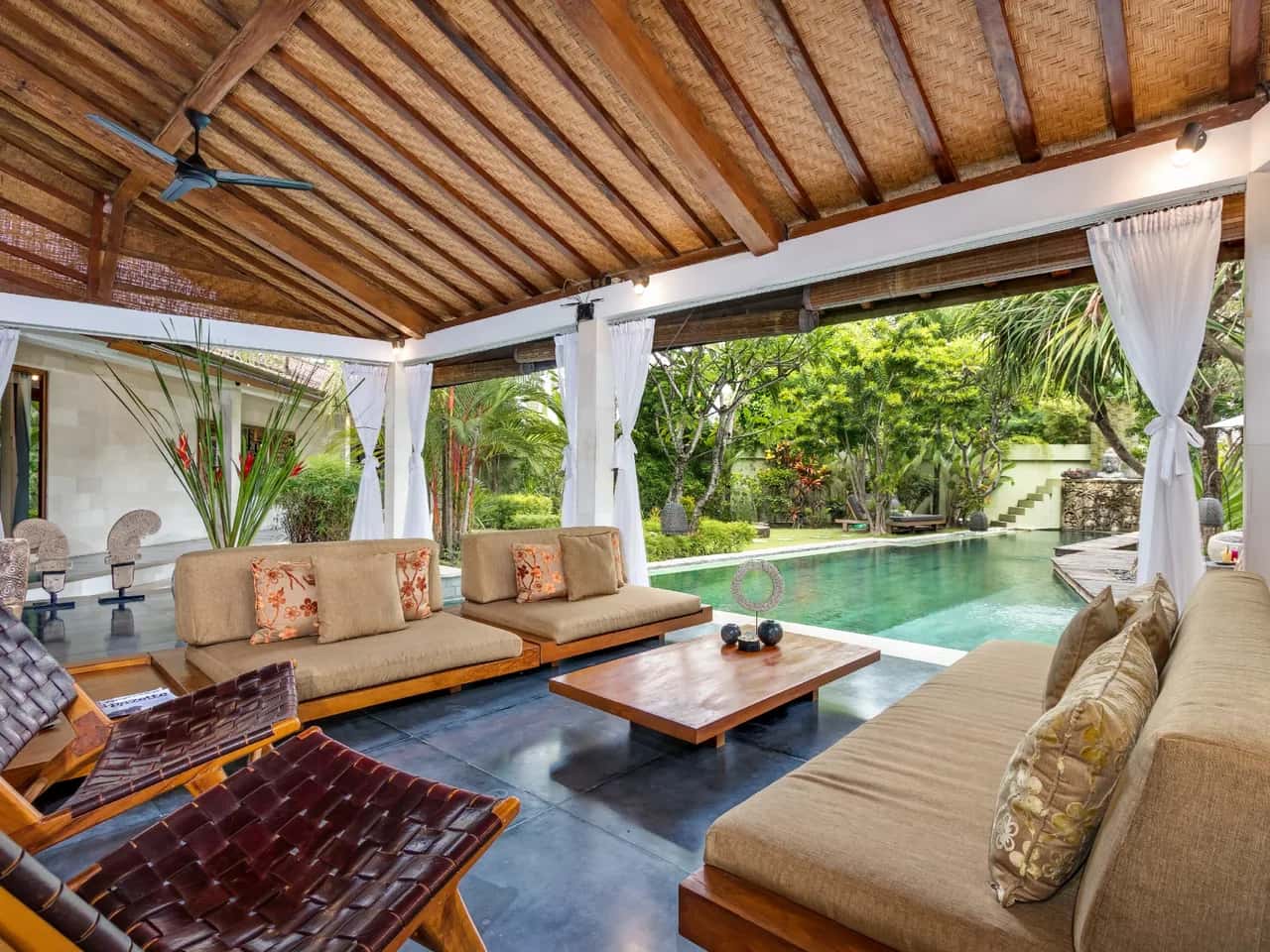 Tropical Poolside Villa in Bali