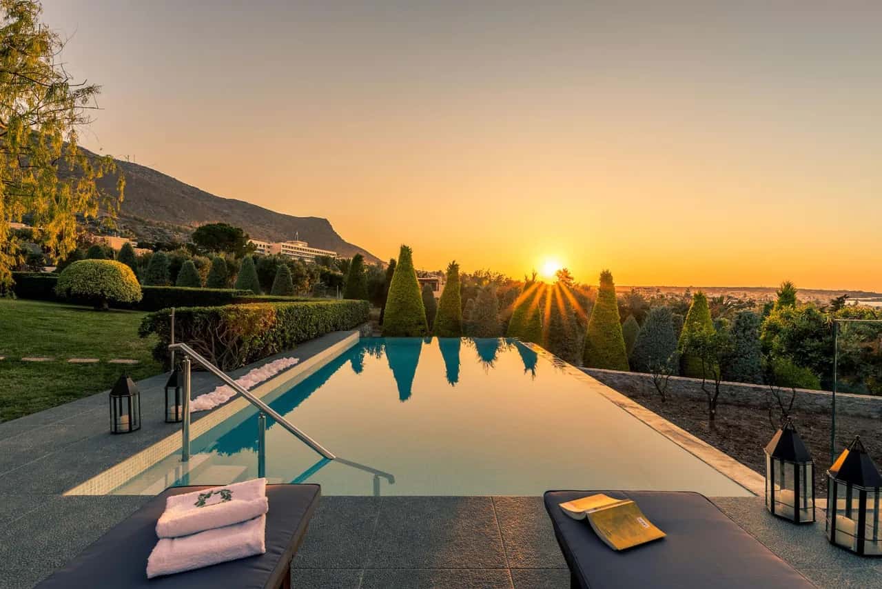 Private Pool Villa in Crete with Scenic Views