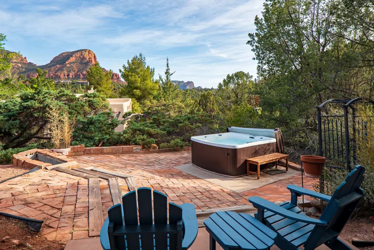 Sedona Sanctuary with Unmatched Red Rock Views + Private Hot Tub