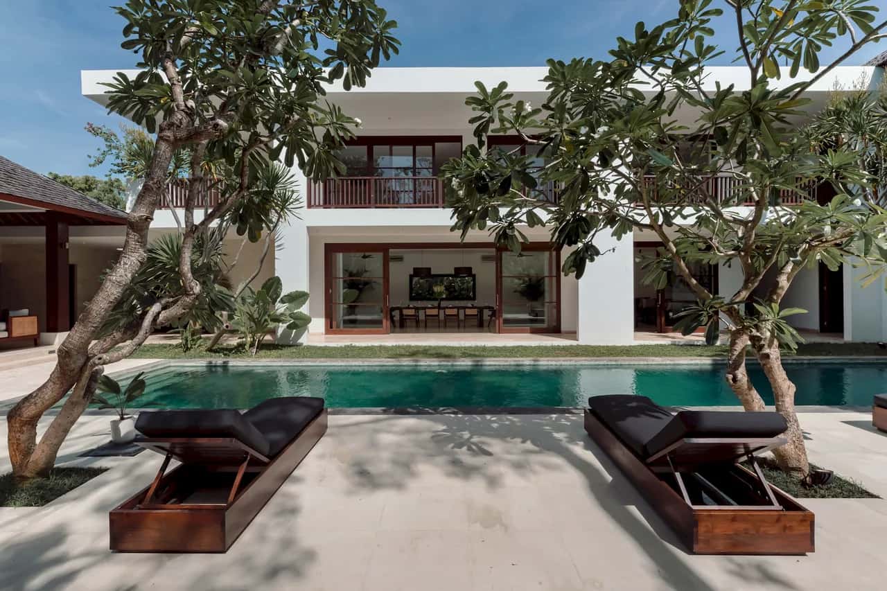 Spacious Terrace Four Bedroom Villa in Bali