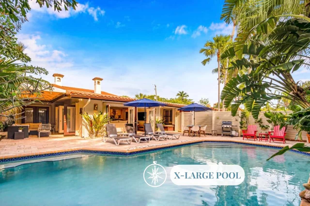 Heated pool / Quiet Neighborhood / Family Vacation / Escape Key
