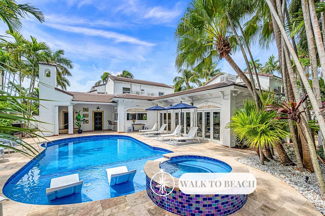 Historic Residence with Heated Pool in Fort Lauderdale