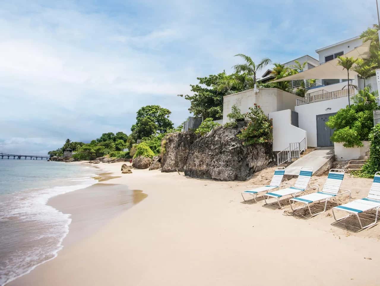 Strandvilla mit privatem Pool in Barbados