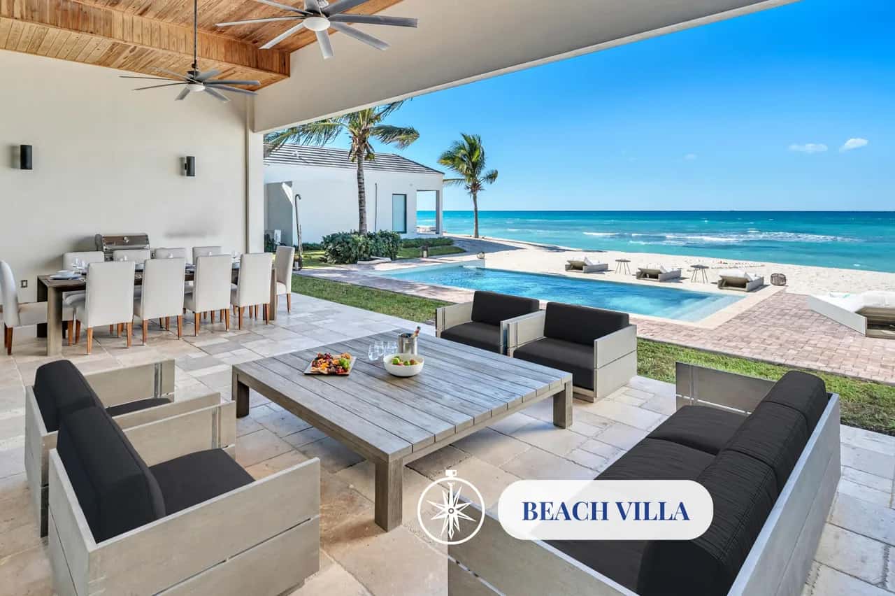 Villa Bohemia Frente al Mar en Corsair Key Bahamas