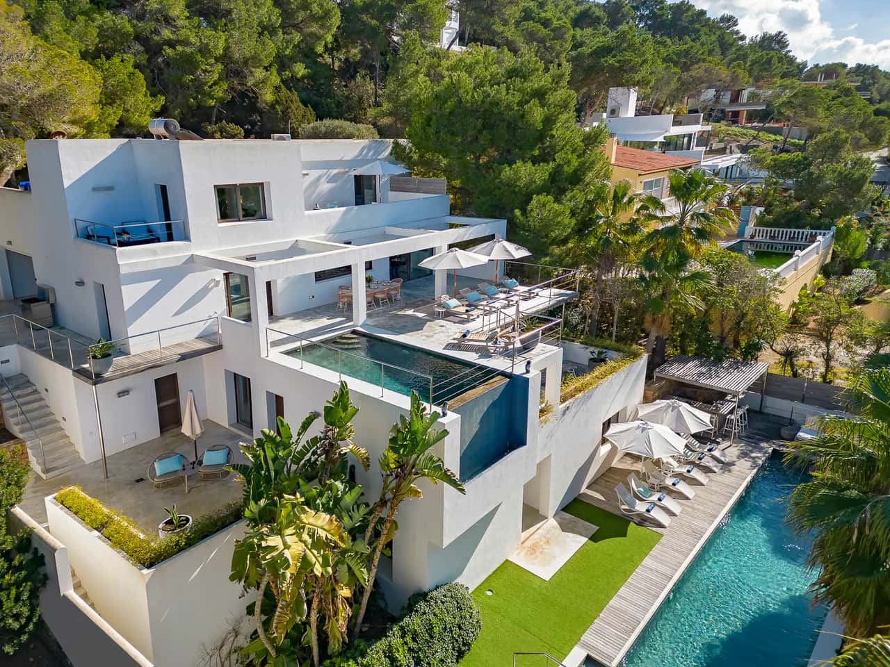 Contemporary Seven Bedroom Villa in Ibiza