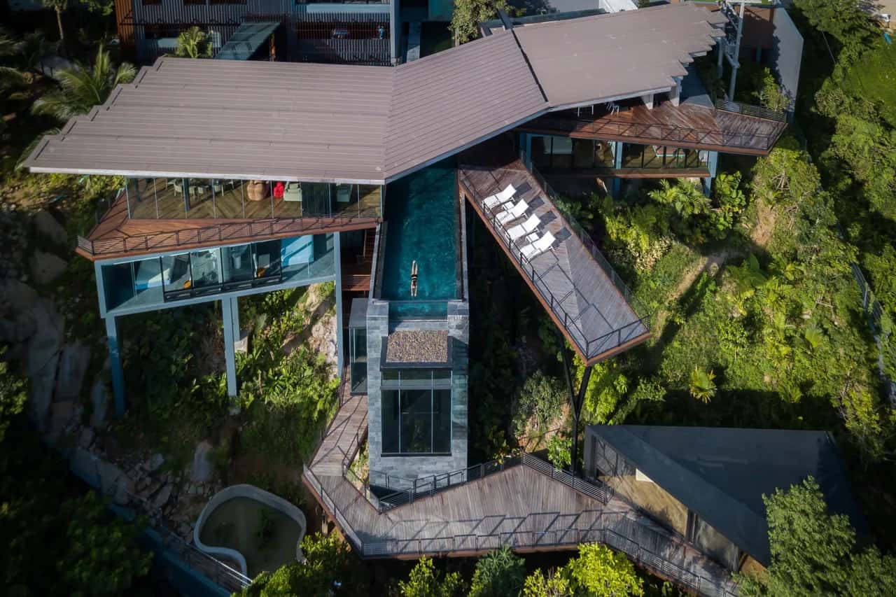 Terrace Villa with Home Theatre in Koh Samui
