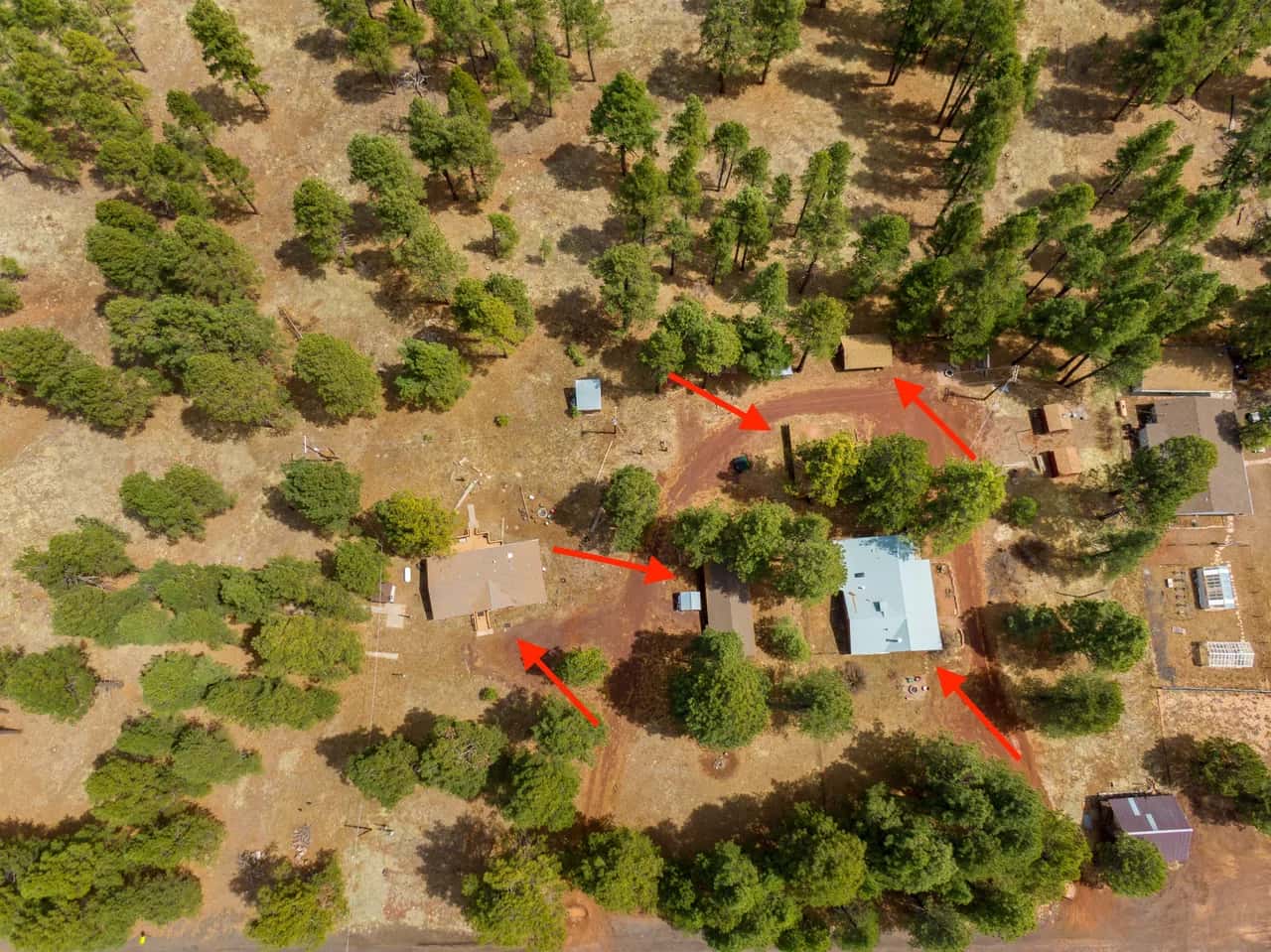Retiro en Spring Valley | 5 Cabañas Históricas | Capacidad para 24 | Cerca del Gran Cañón y Flagstaff