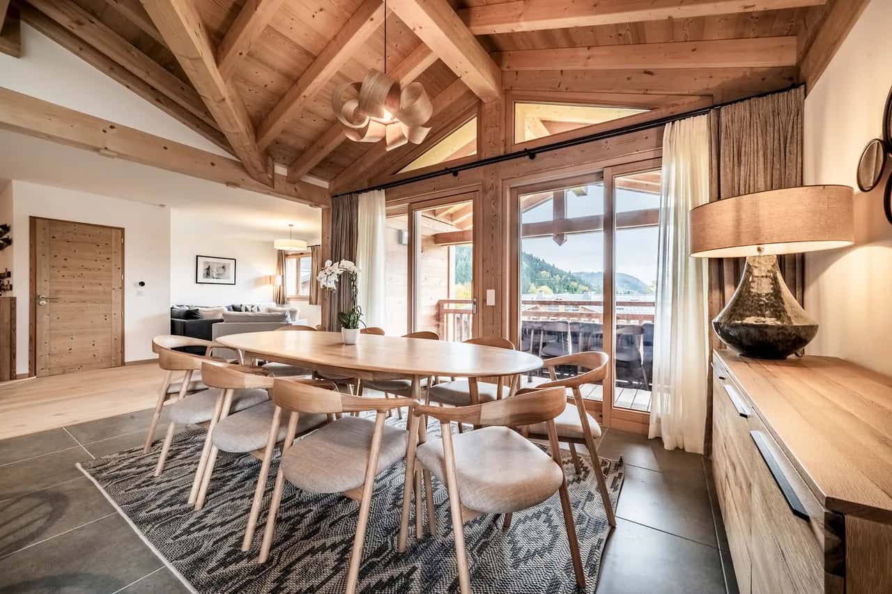 Alpine Duplex With Hot Tub in Les Gets