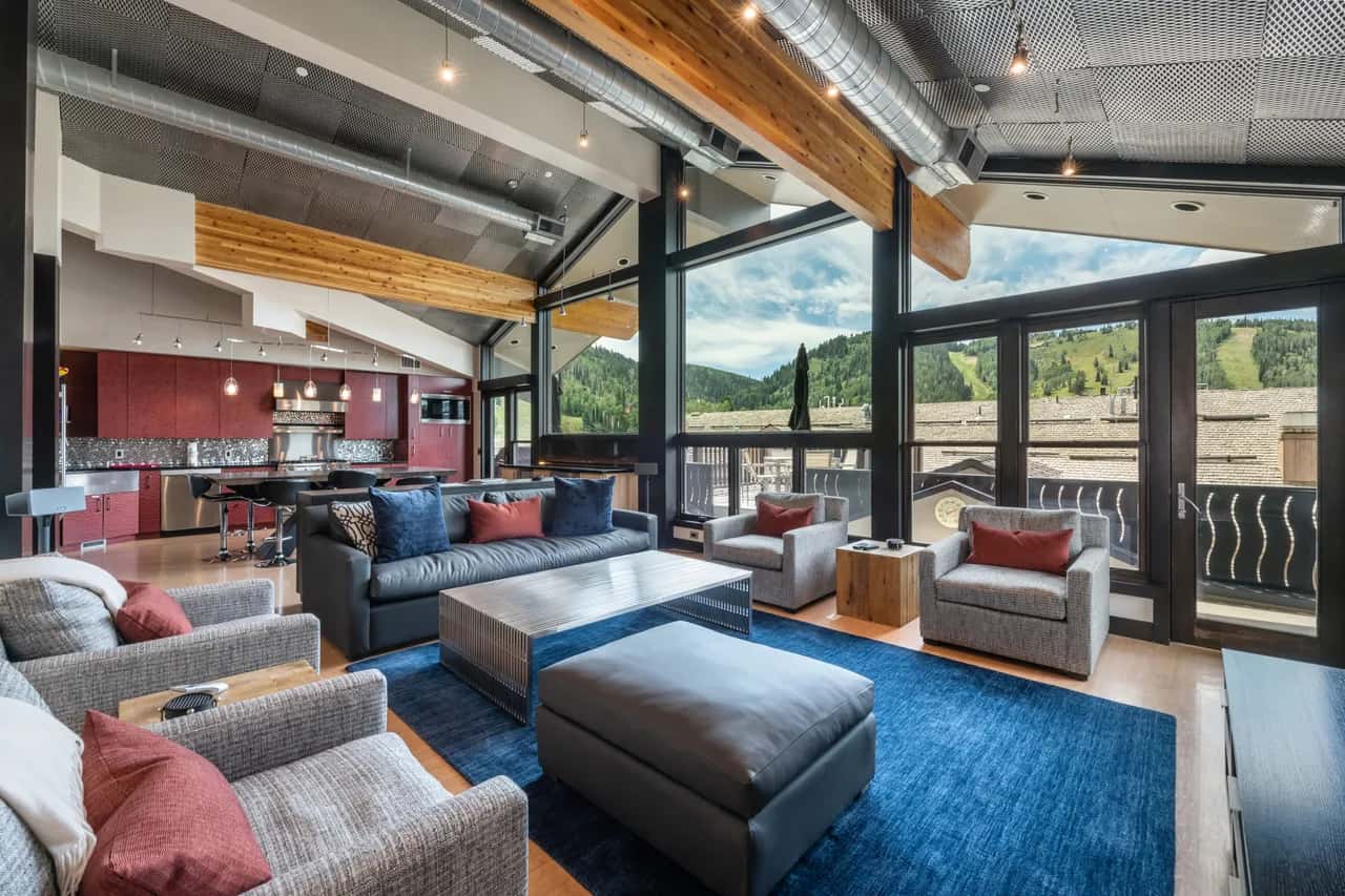 Unrivaled Luxury Penthouse Ski In Ski Out 3 Bed+Den Modern Views Silver Lake Village Deer Valley