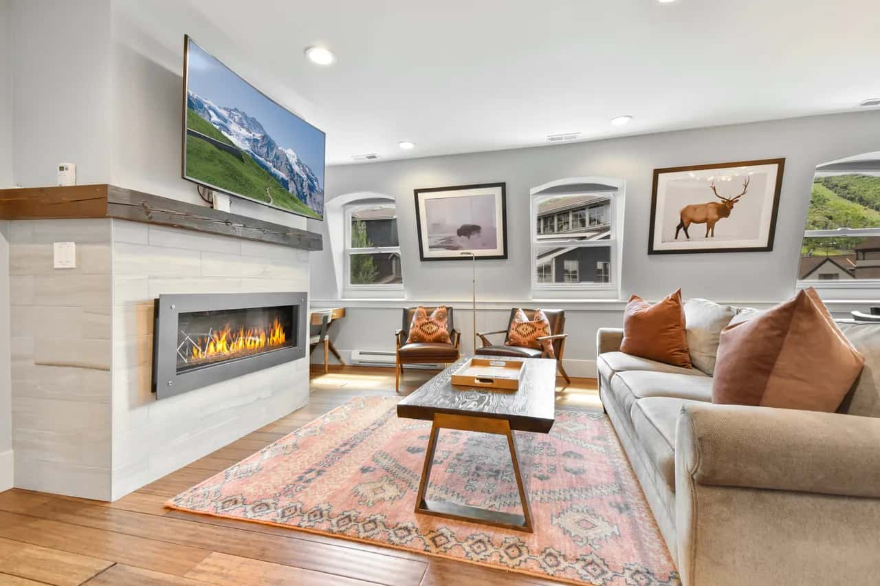 Außenpool Fünf-Zimmer-Villa in Park City