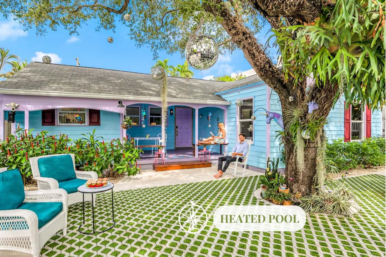 Heated Pool / Las Olas / Victoria Park / Near Beach / Escapism at its finest / Mermaid Key