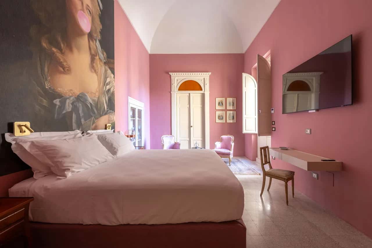 Zwei-Zimmer-Wohnung mit Gartenblick in Apulien
