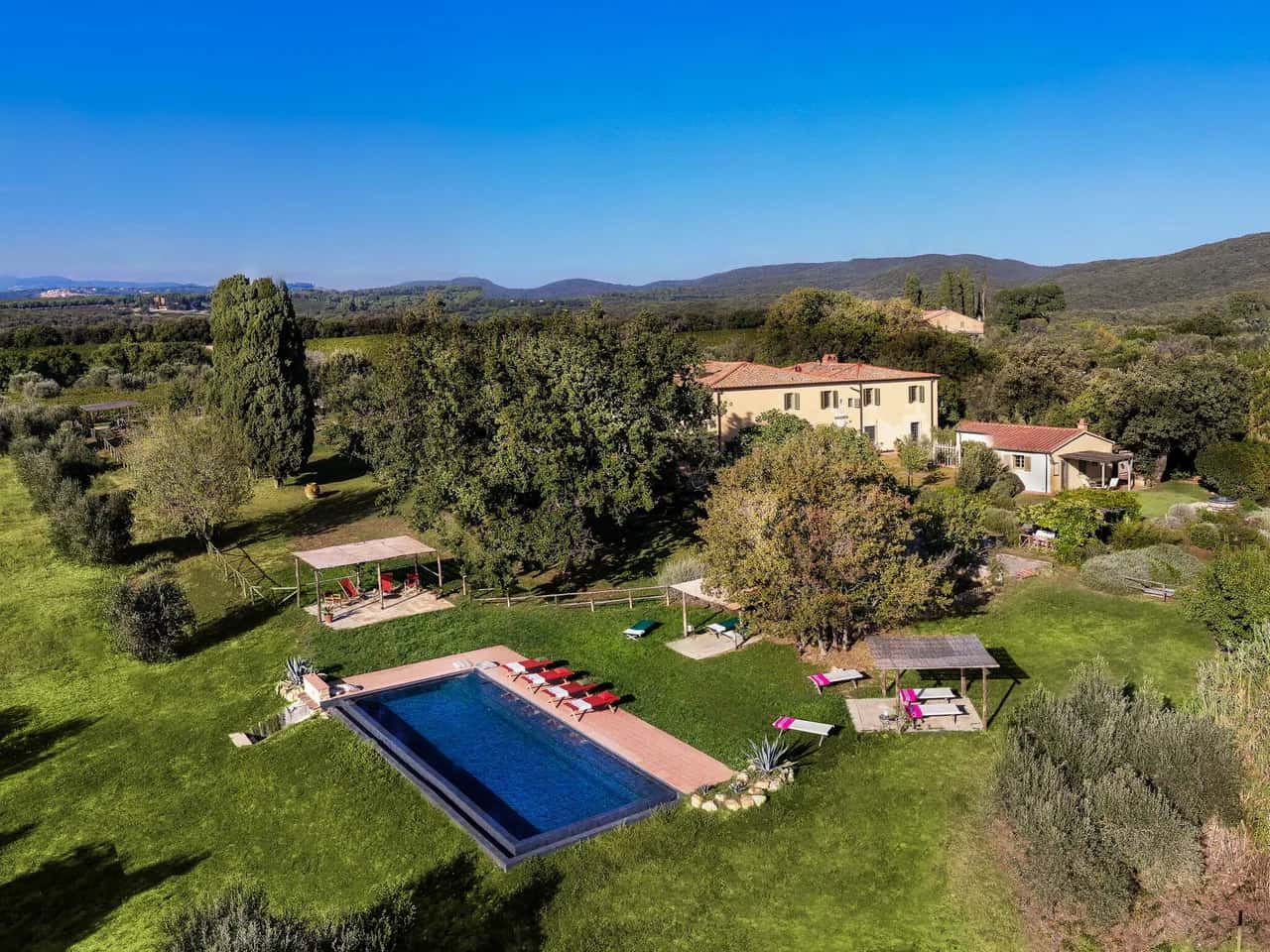 Villa Bellaria, Private Pool, Bolgheri - Villa Bellaria