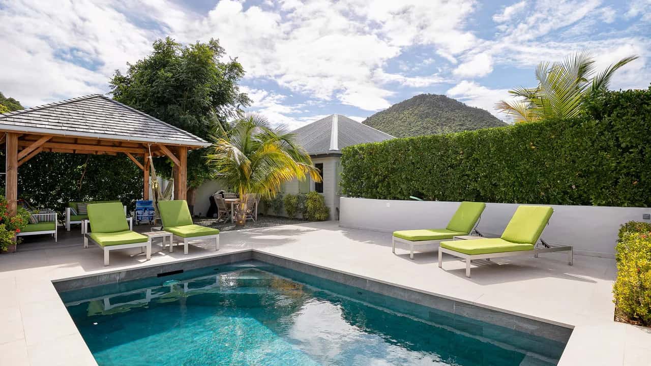 Lorient Beach Retreat with Tropical Garden