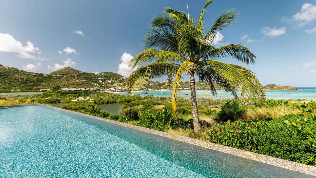 Stunning Terrace Villa Facing Caribbean Waters