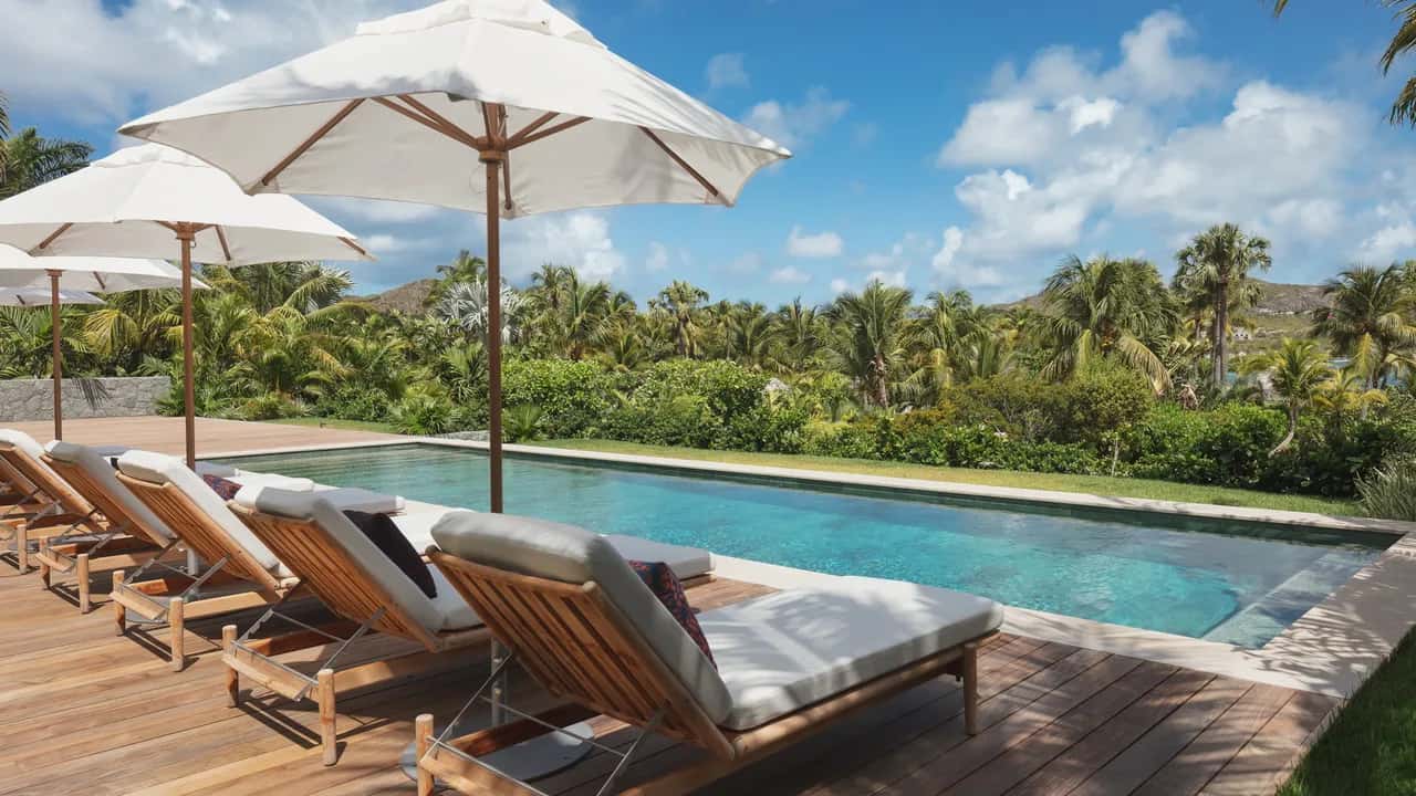 An Iconic Beachfront Estate In St-jean