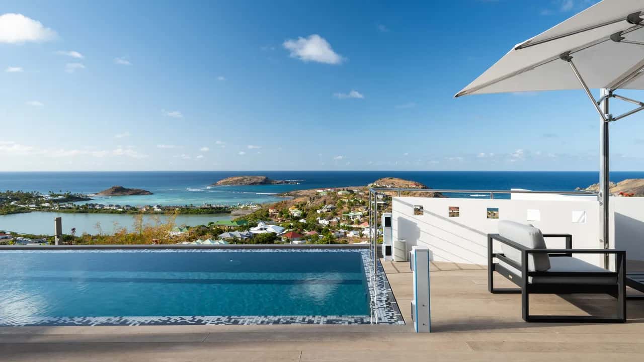 Modern Paradise Villa on the Hills of Grand Cul de Sac