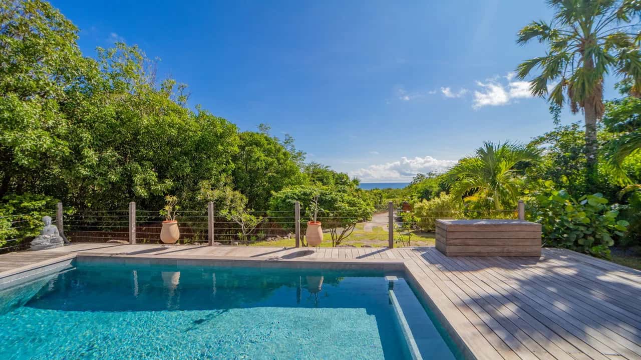 Peaceful Caribbean Hideaway With Private Pool